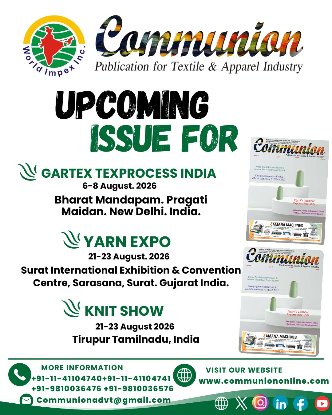 upcoming issue 2026
